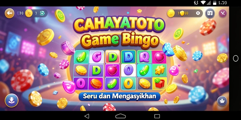 Tampilan gameplay seru CAHAYATOTO yang penuh warna.