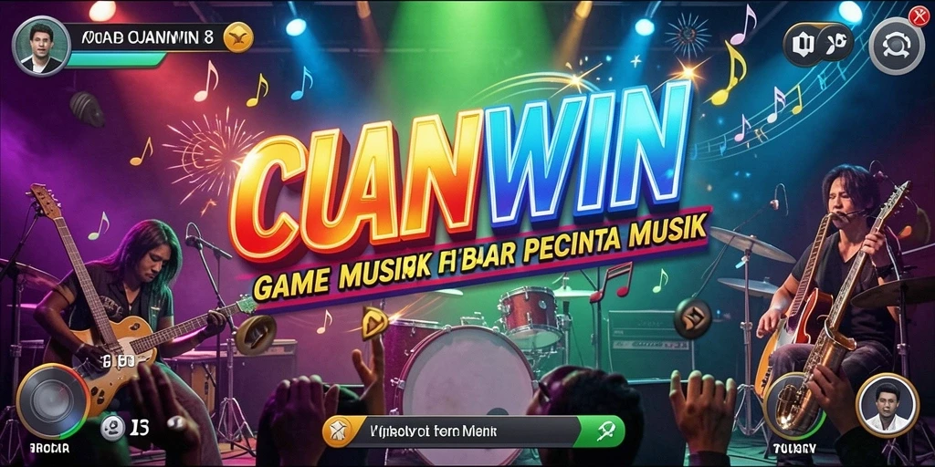 Tampilan gameplay interaktif CUANWIN dengan berbagai musik yang menggairahkan.