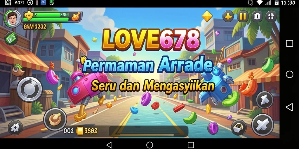 Tampilan gameplay seru dari LOVE678 dengan tantangan menarik.