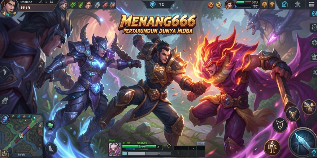 Gameplay seru dalam MENANG666 dengan aksi pertarungan yang mendebarkan.