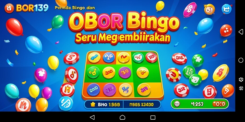 Screenshot OBOR138 menampilkan suasana permainan Bingo yang seru.