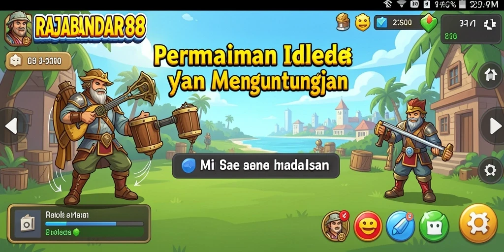 Tampilan gameplay RAJABANDAR88 yang menarik dan interaktif.