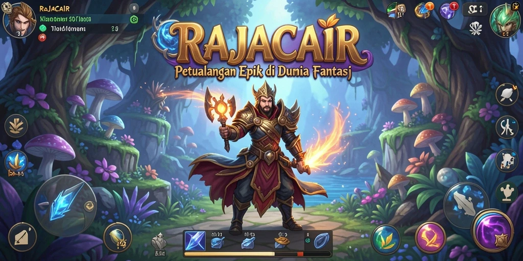 Tangkapan layar gameplay RAJACAIR yang penuh aksi dan strategi.