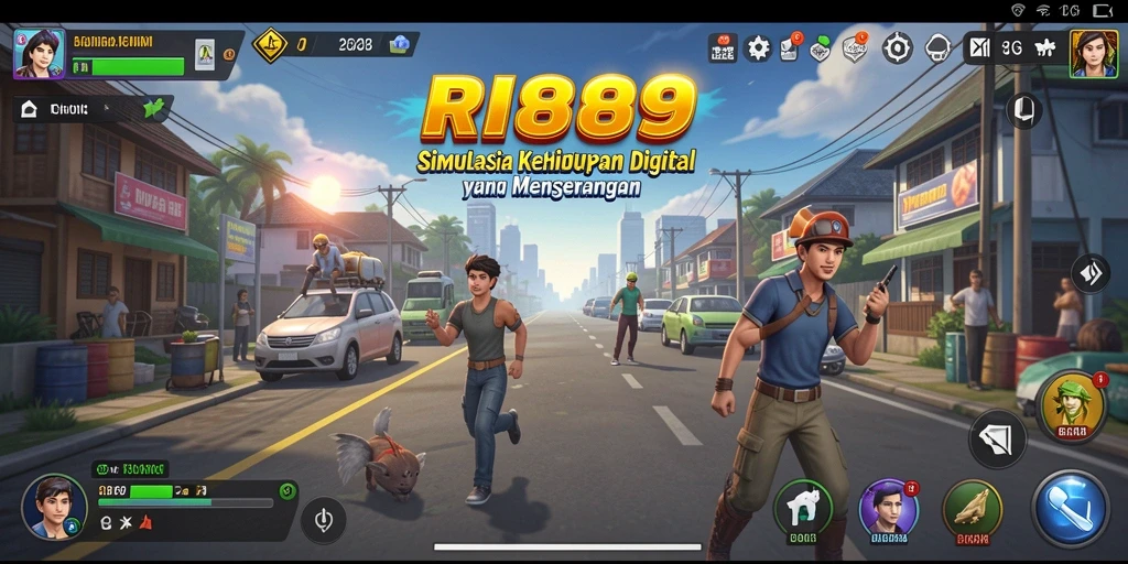 Tampilan gameplay RI889 yang menarik dan interaktif.