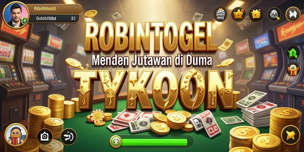 Tampilan gameplay menarik dari ROBINTOGEL yang memukau.