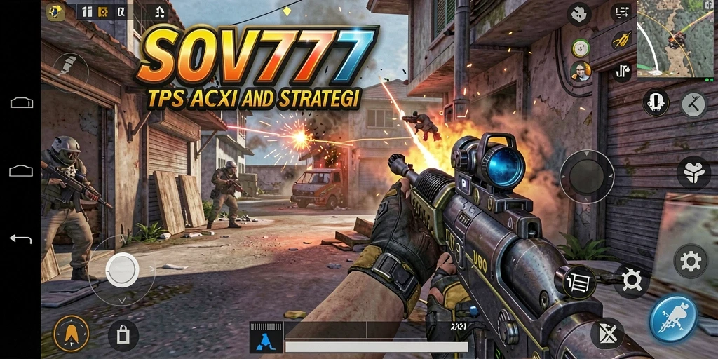 Tampilan gameplay aktif dan mendebarkan di SOV777.