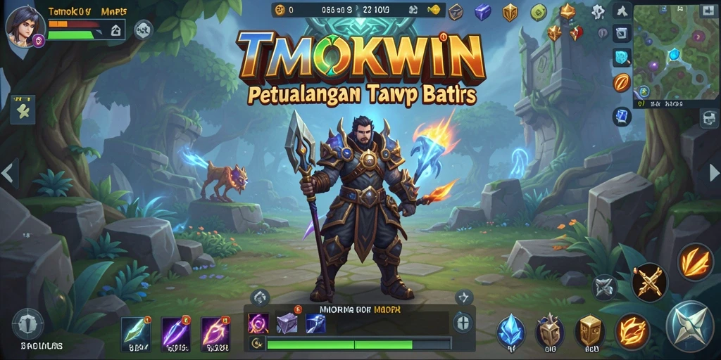 Tampilan menarik dari gameplay TMOKWIN yang penuh aksi.
